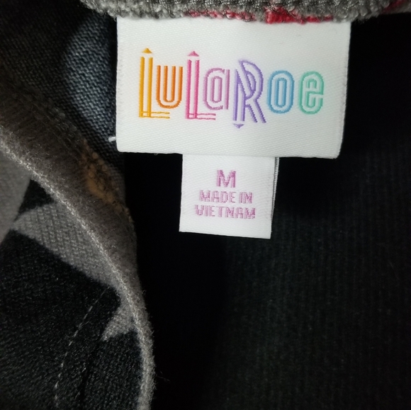 Medium LuLaRoe Elizabeth Top in Hachi material. - Picture 2 of 3